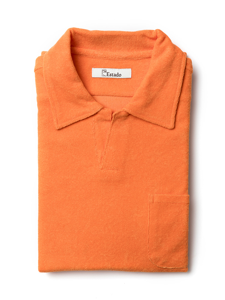 Pique Shirts - TERRY COTTON (Orange)