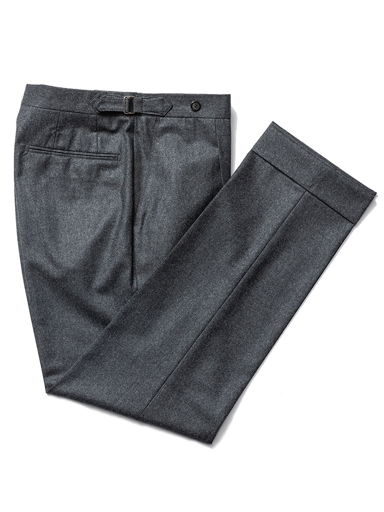 Canonico Flannel pants - greyESTADO(에스타도)