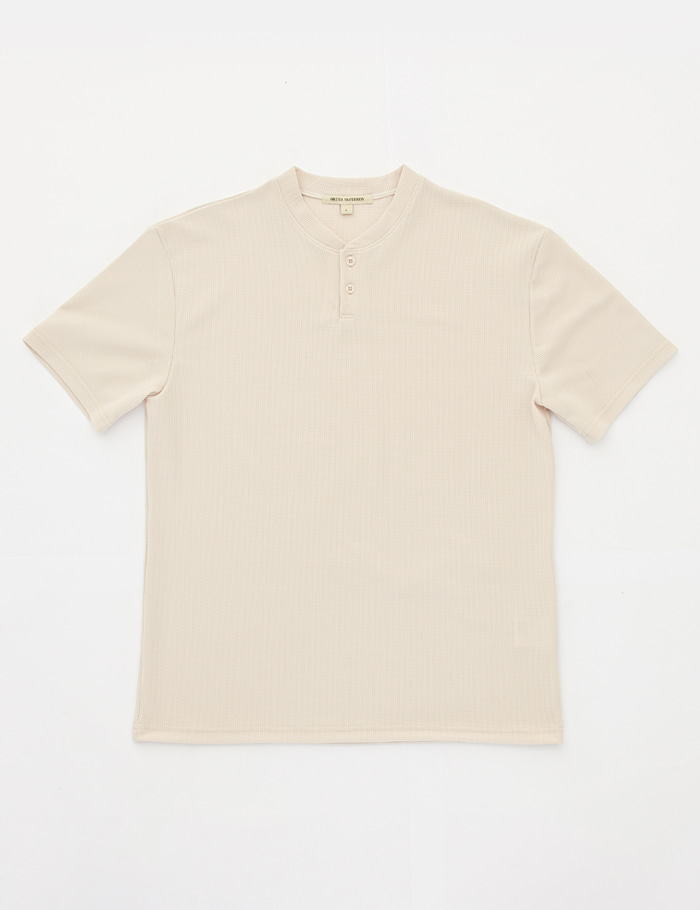 HENRY NECK 2bt T-shirt  sand ORTUS VASTERDS(올투스 바스터즈)