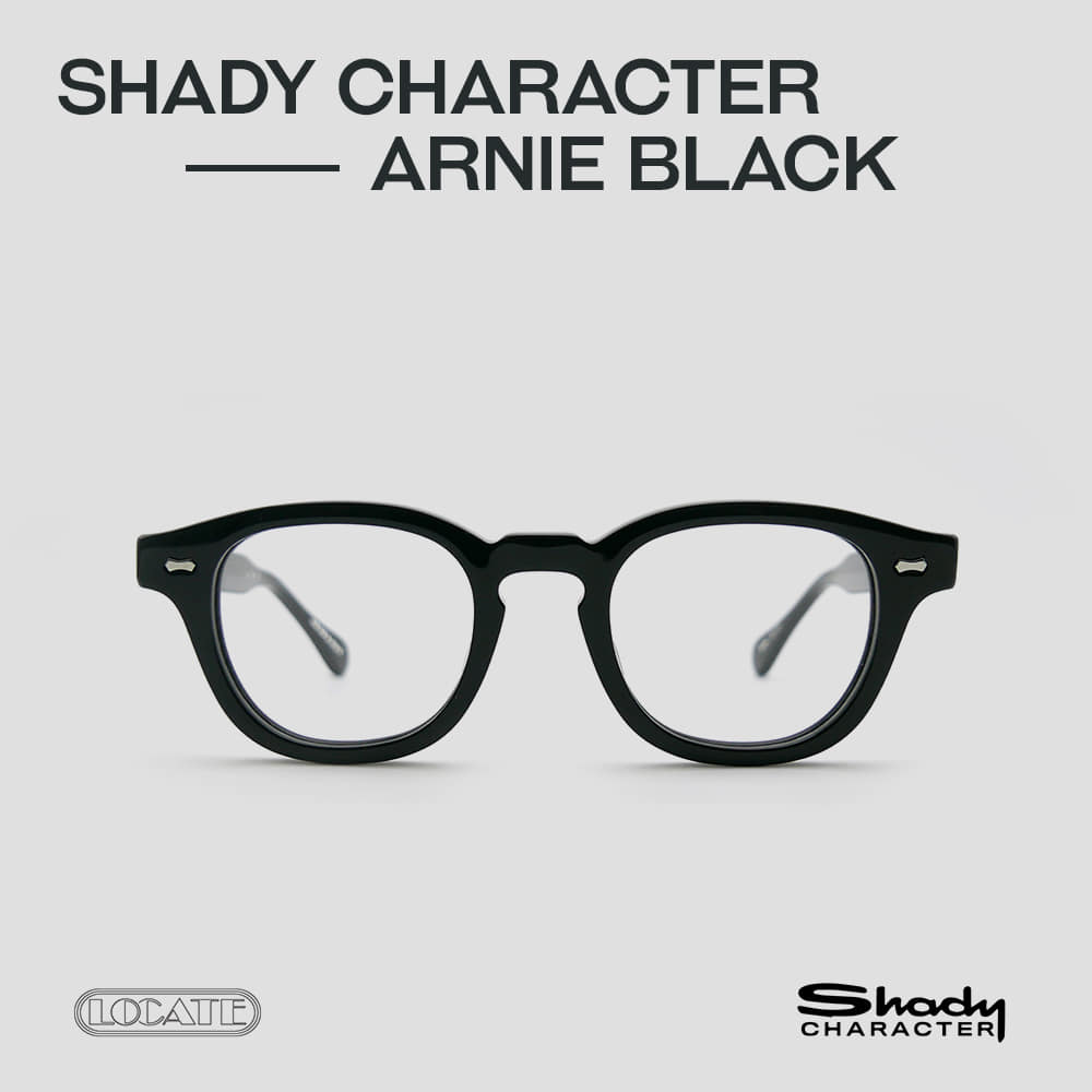 ARNIE 46 (BLACK)Shady Character(쉐이디 캐릭터)