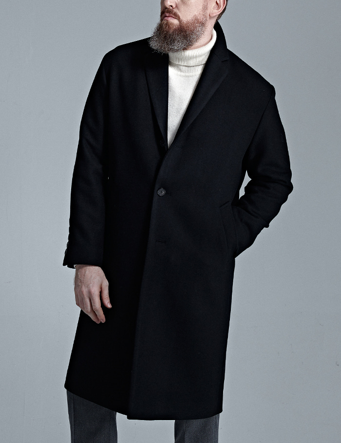 Tailored single coat blackORTUS VASTERDS(올투스바스터즈)