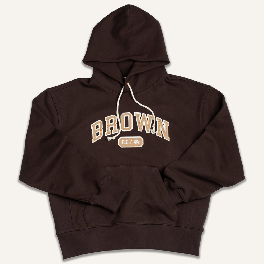 Re-Reverse Brown Hoodie(Espresso)GRAN CREW(그랑크루)