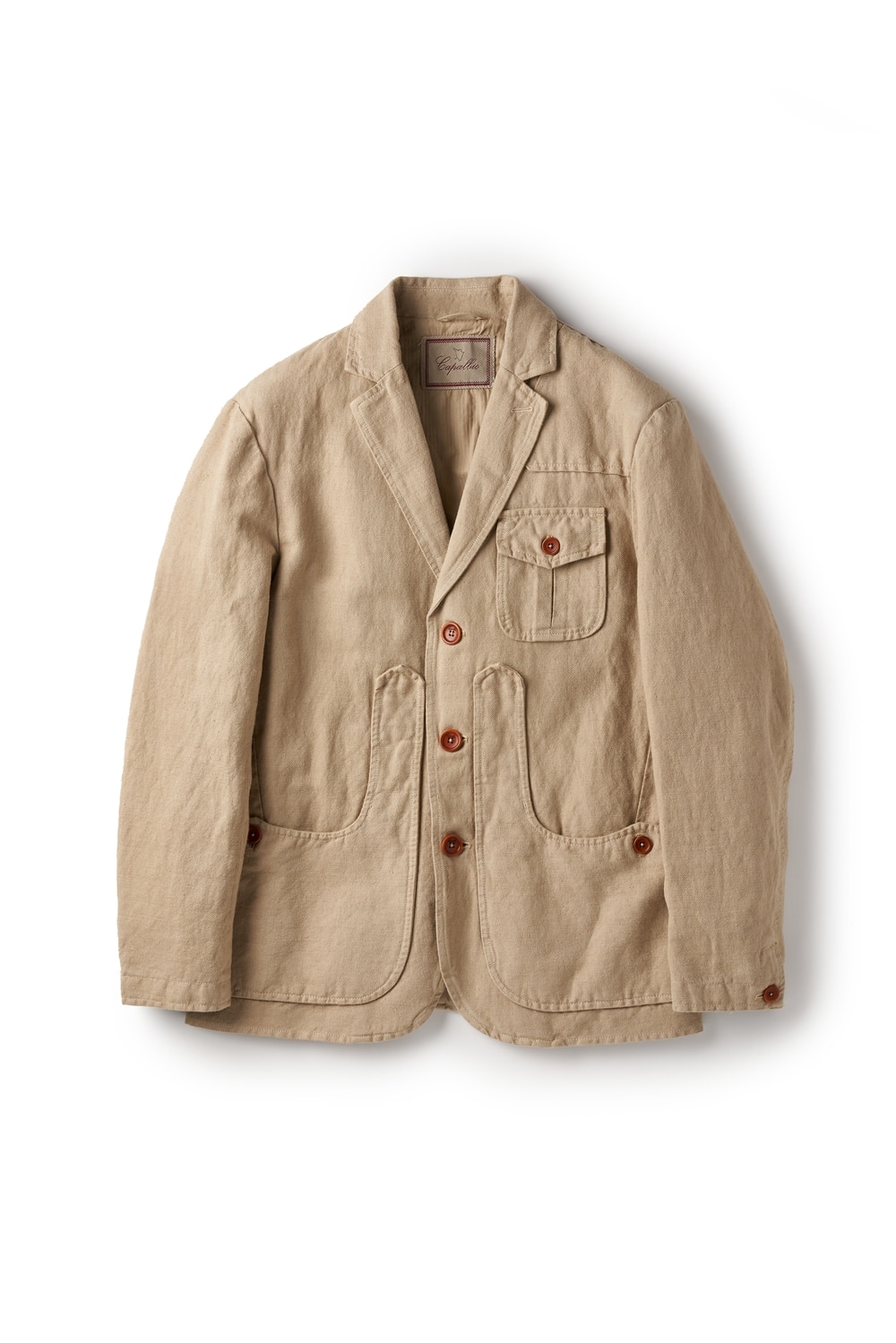 Cotton-linen jacket beigeCapalbio(카팔비오)