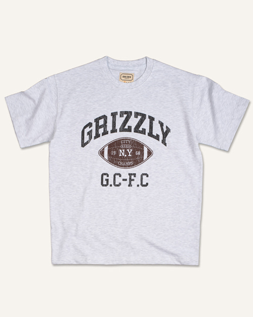 Grizzly F.C T-shirt(W.Melange)GRAN CREW(그랑크루)
