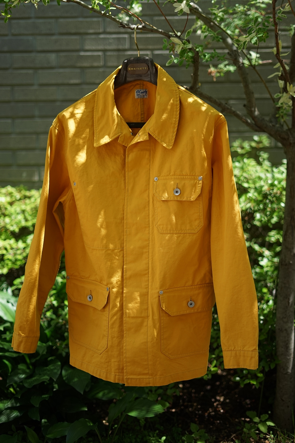 yellow French work jacket Type.2OC supply(오씨서플라이)