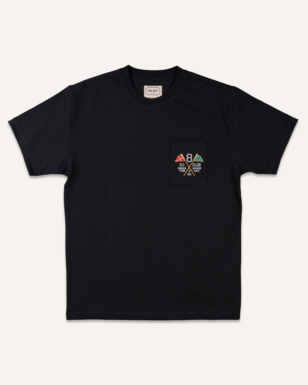 8C.T T-shirt(Black)GRAN CREW(그랑크루)