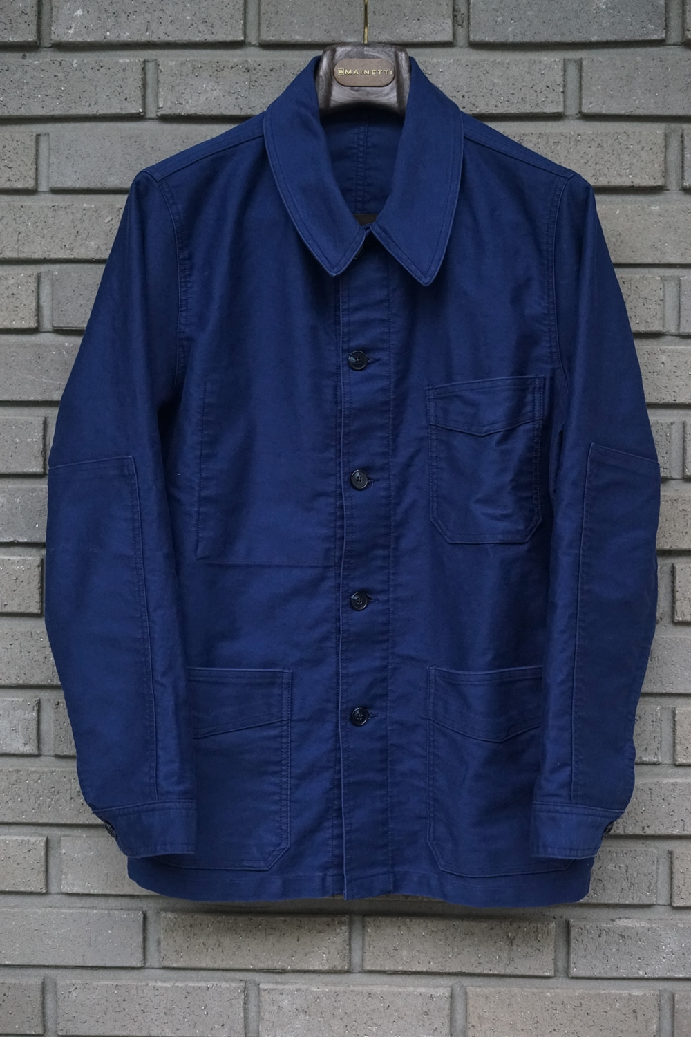 [J11]blue moleskin french work jacketSavile-attire(새빌어타이어)