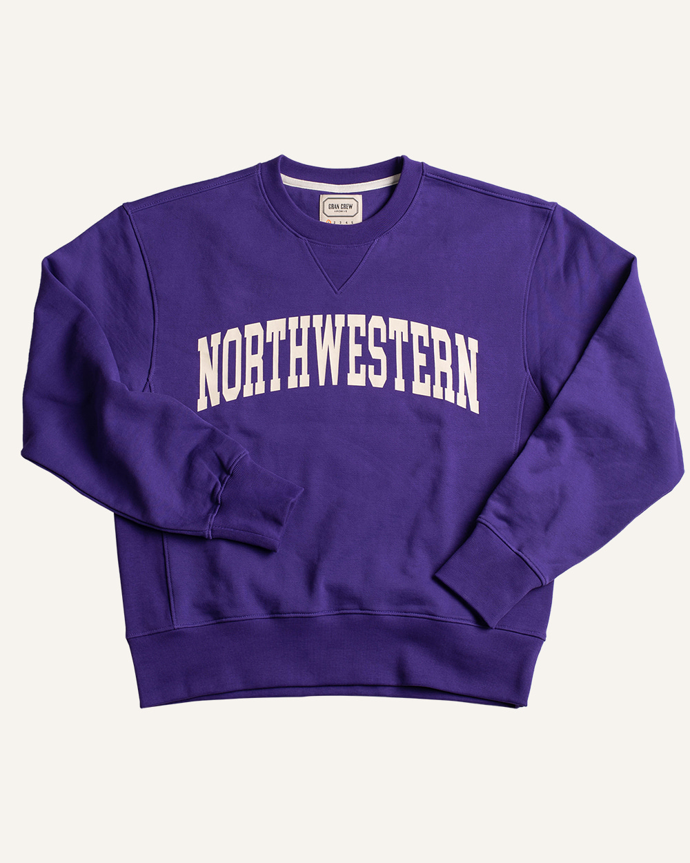 North Western Sweatshirt(Purple)GRAN CREW(그랑크루)