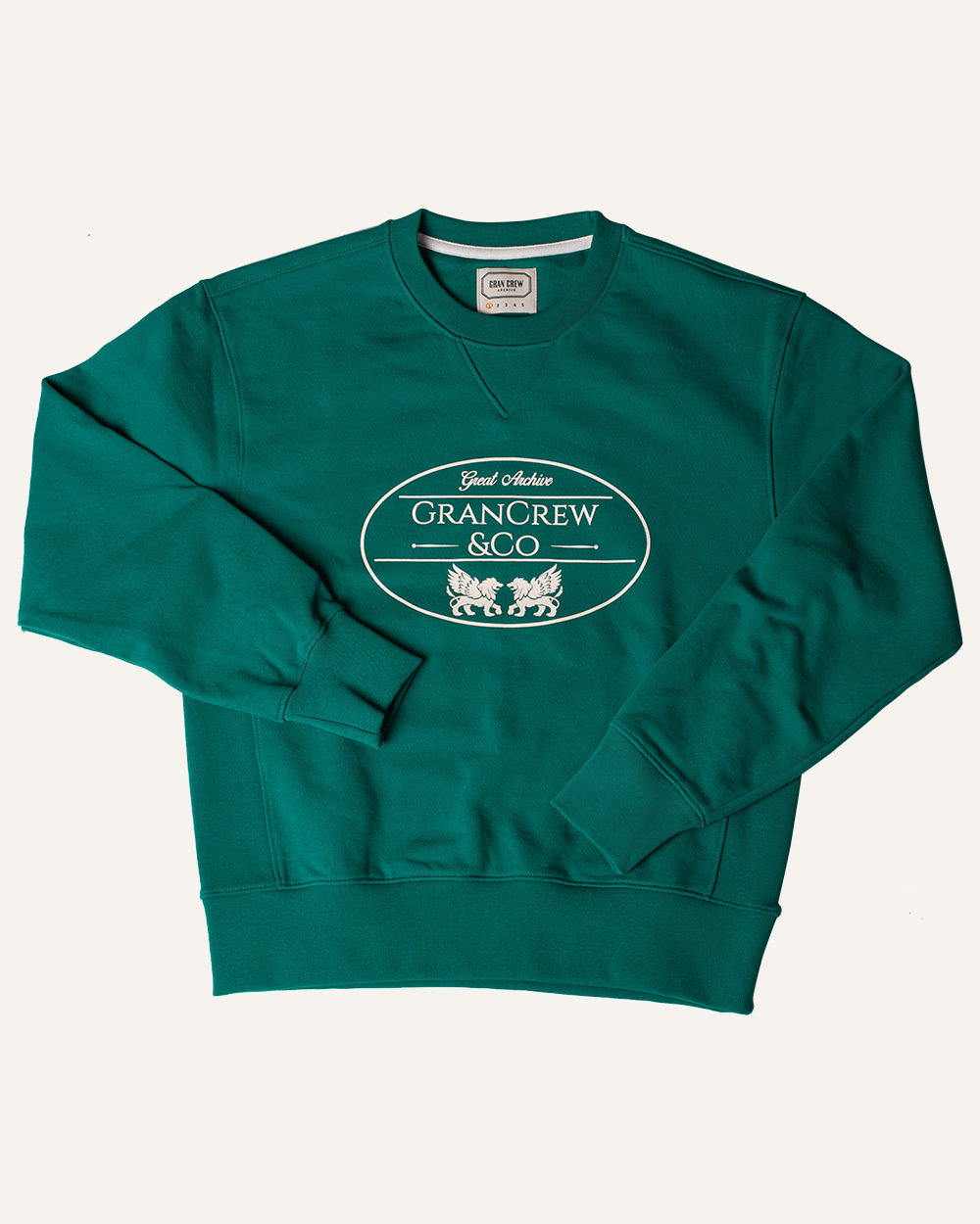 Royal Classic Sweatshirt(British Green)GRAN CREW(그랑크루)