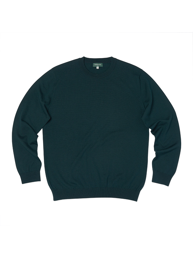 Premium daily crewneck knit (Green) PRODE SHIRT(프로드셔츠)