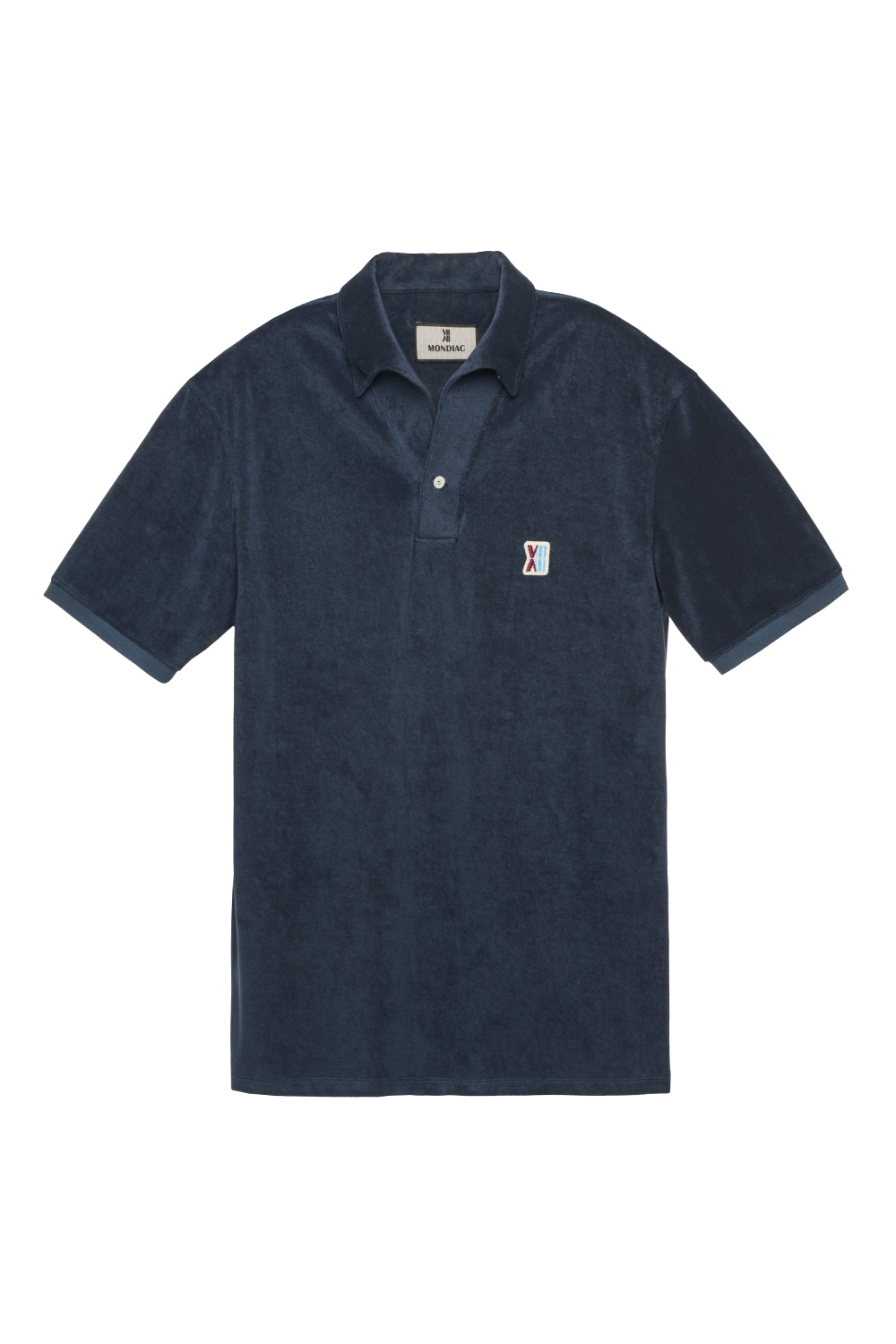 Men&#039;s Towel Terry Signature One-piece collar shirt - Midnight BlueMondiac(몬디악)