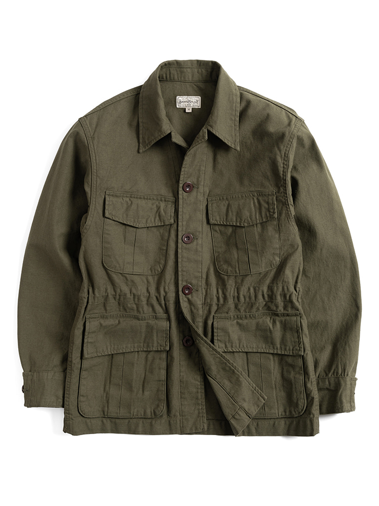 10 MILITARY JACKET(olive)Boogie Holiday(부기홀리데이)