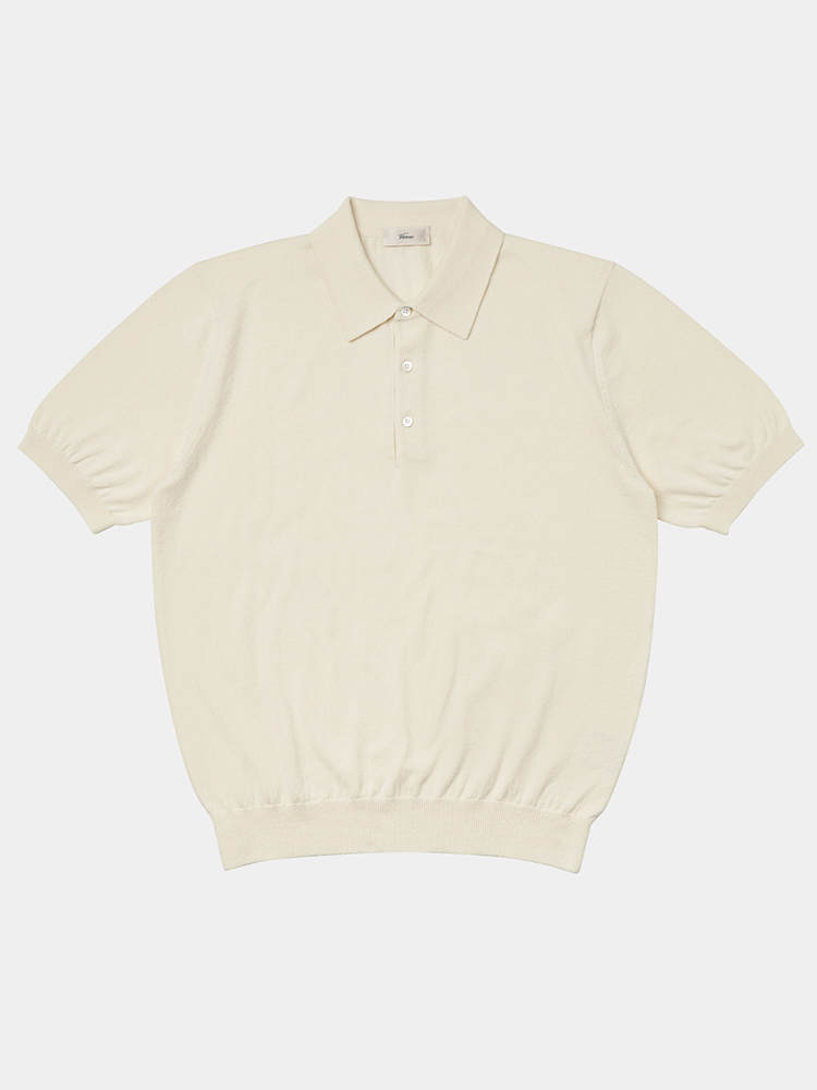 [24SS] Essential Polo Knit IvoryVERNO(베르노)